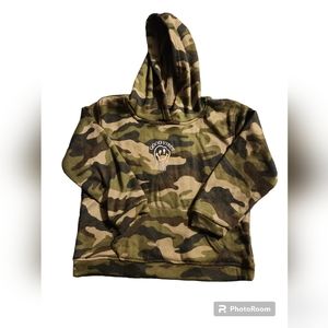 Kids camo Good Vibes hoodie size 6